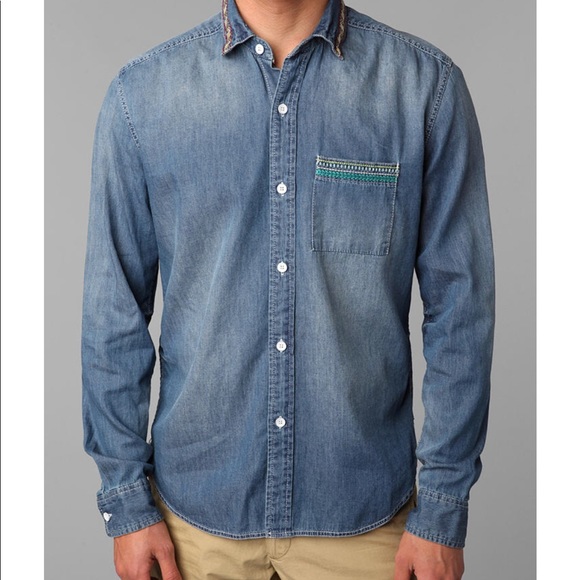 Urban Outfitters Other - URBAN OUTFITTERS CASUAL DENIM BUTTON DOWN SHIRT